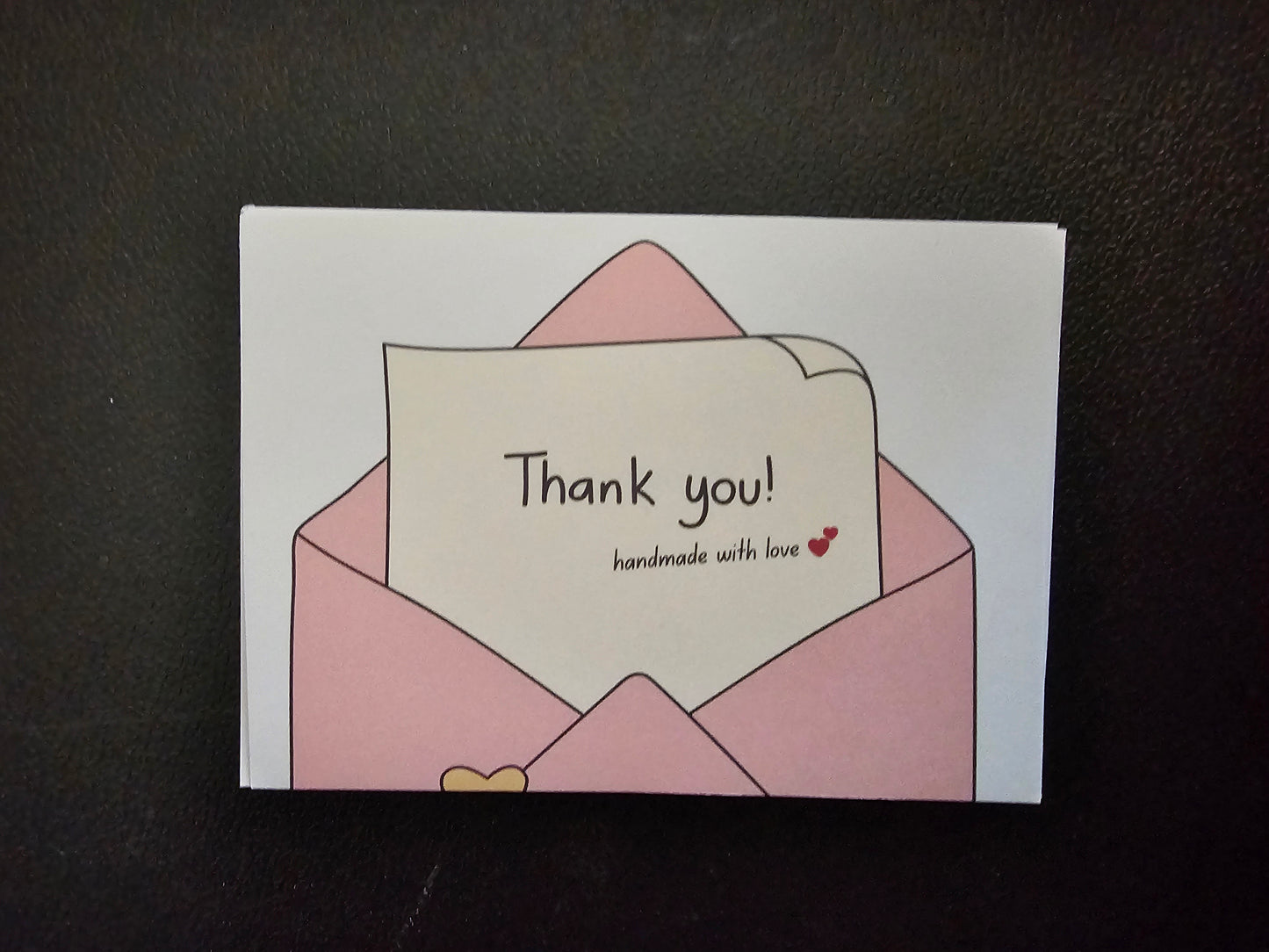 Thank You Cards, Little Card To Say A Big Thank You, Ships to US only, For Business Thank you Cards, Handmade with Love