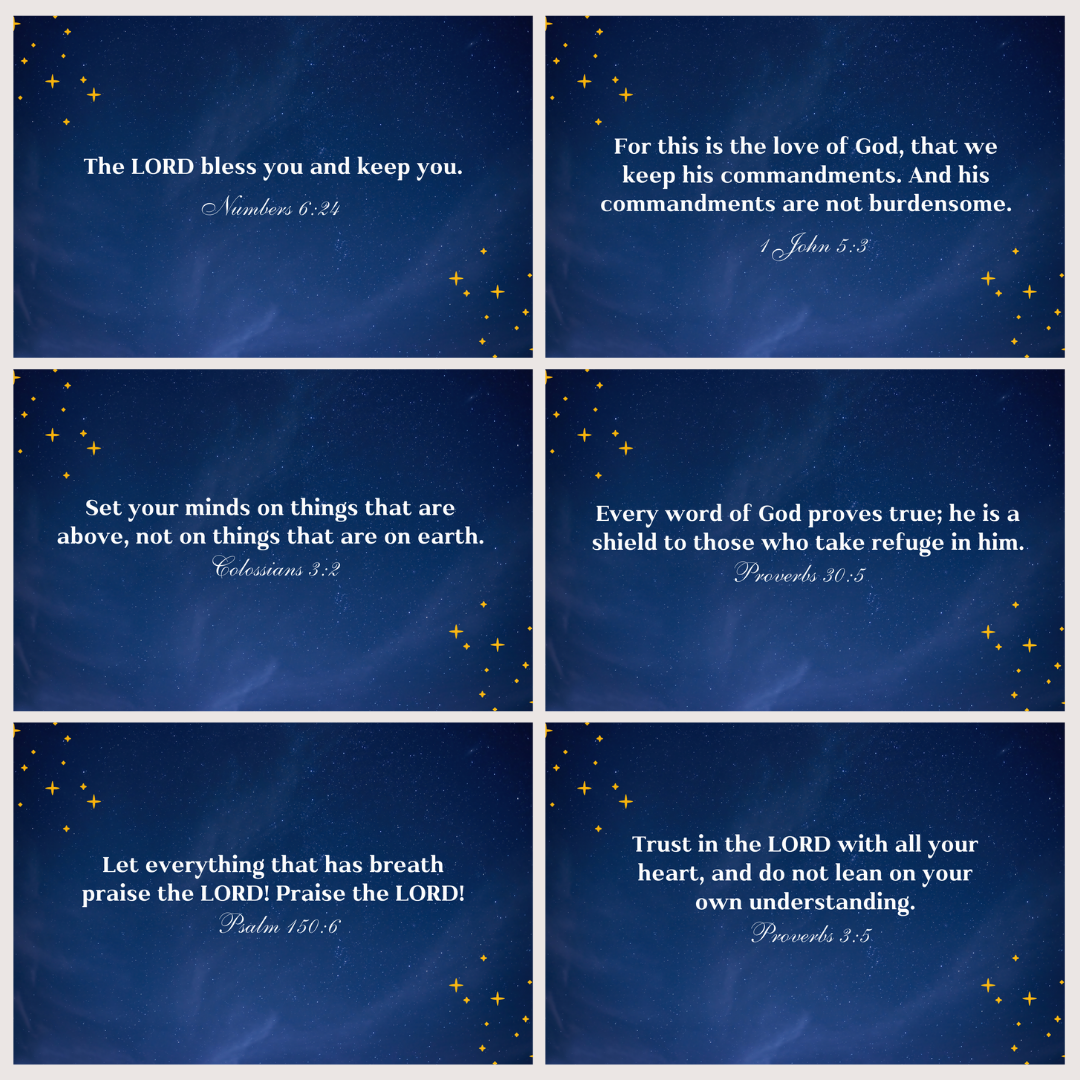 30 English Bible Verse Cards for Kids: Simple, Memorable Scriptures for Young Learners