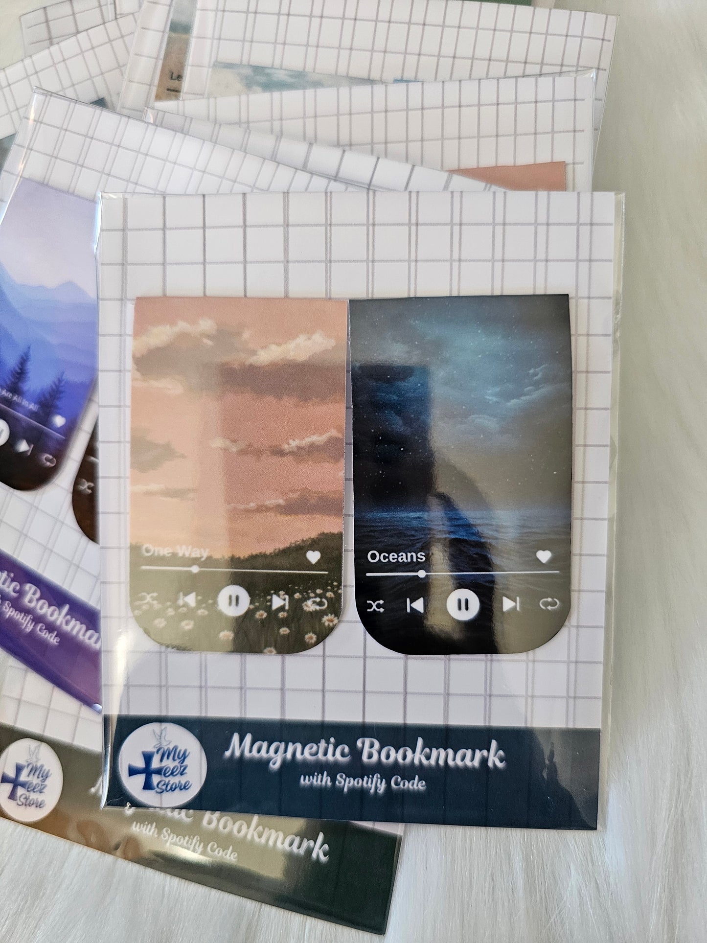 Christian Magnetic Bookmarks – Worship Songs + Spotify Code