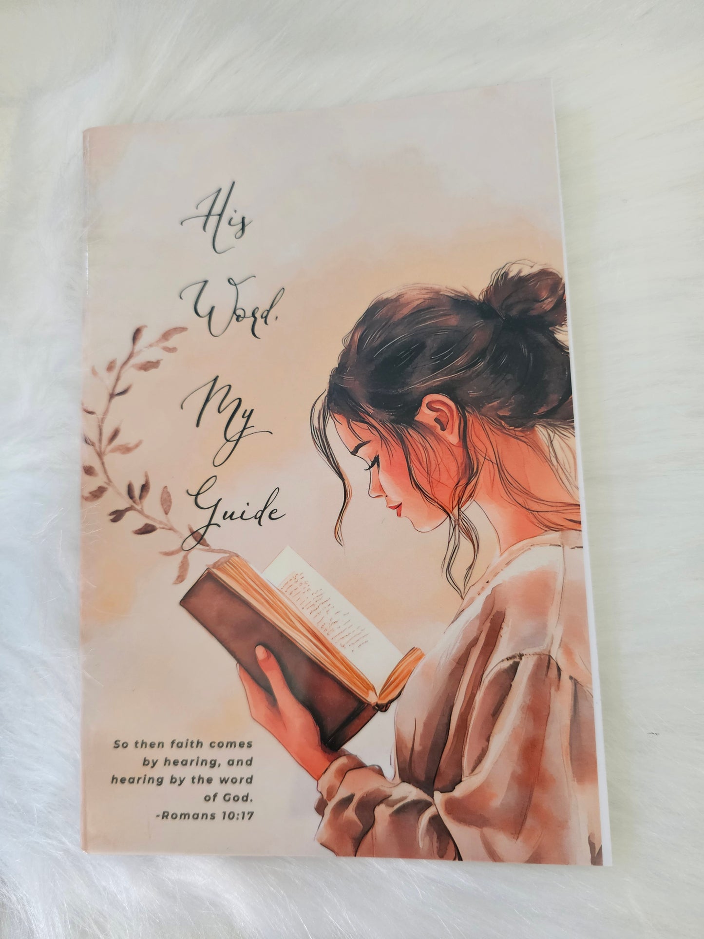His Word My Guide Notepad (40 Pages) | Christian Stationery for Prayer, Devotions & Journaling