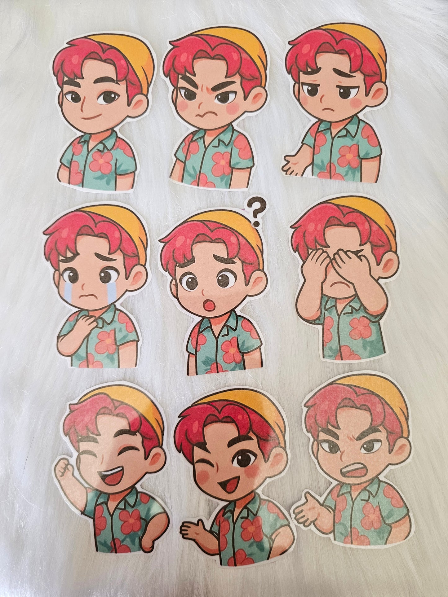Kawaii Anime Sticker Bundle | Digital Download for DIY & Journaling