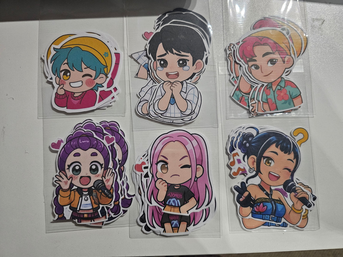 Kawaii Anime Sticker Bundle | Digital Download for DIY & Journaling