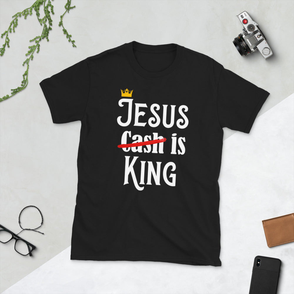 Jesus is King Short-Sleeve Unisex T-Shirt