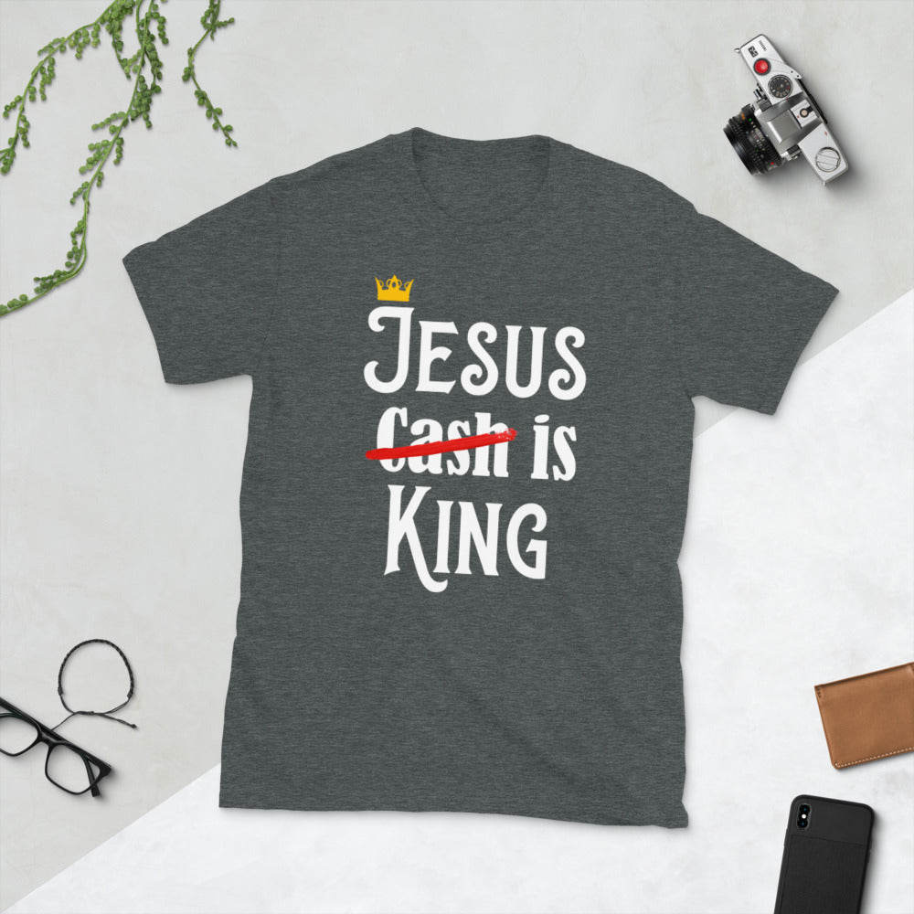 Jesus is King Short-Sleeve Unisex T-Shirt