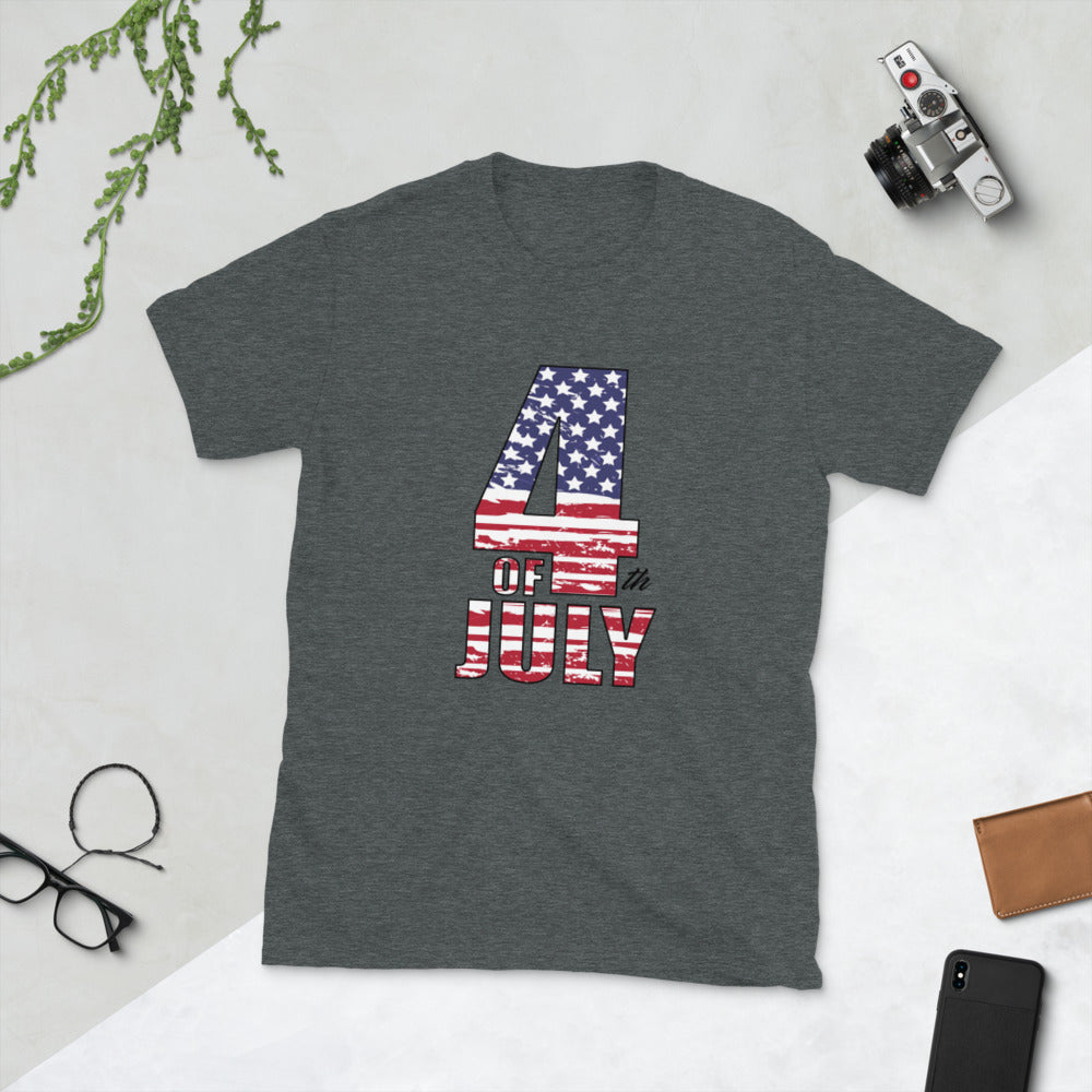4th Of July Short-Sleeve Unisex T-Shirt