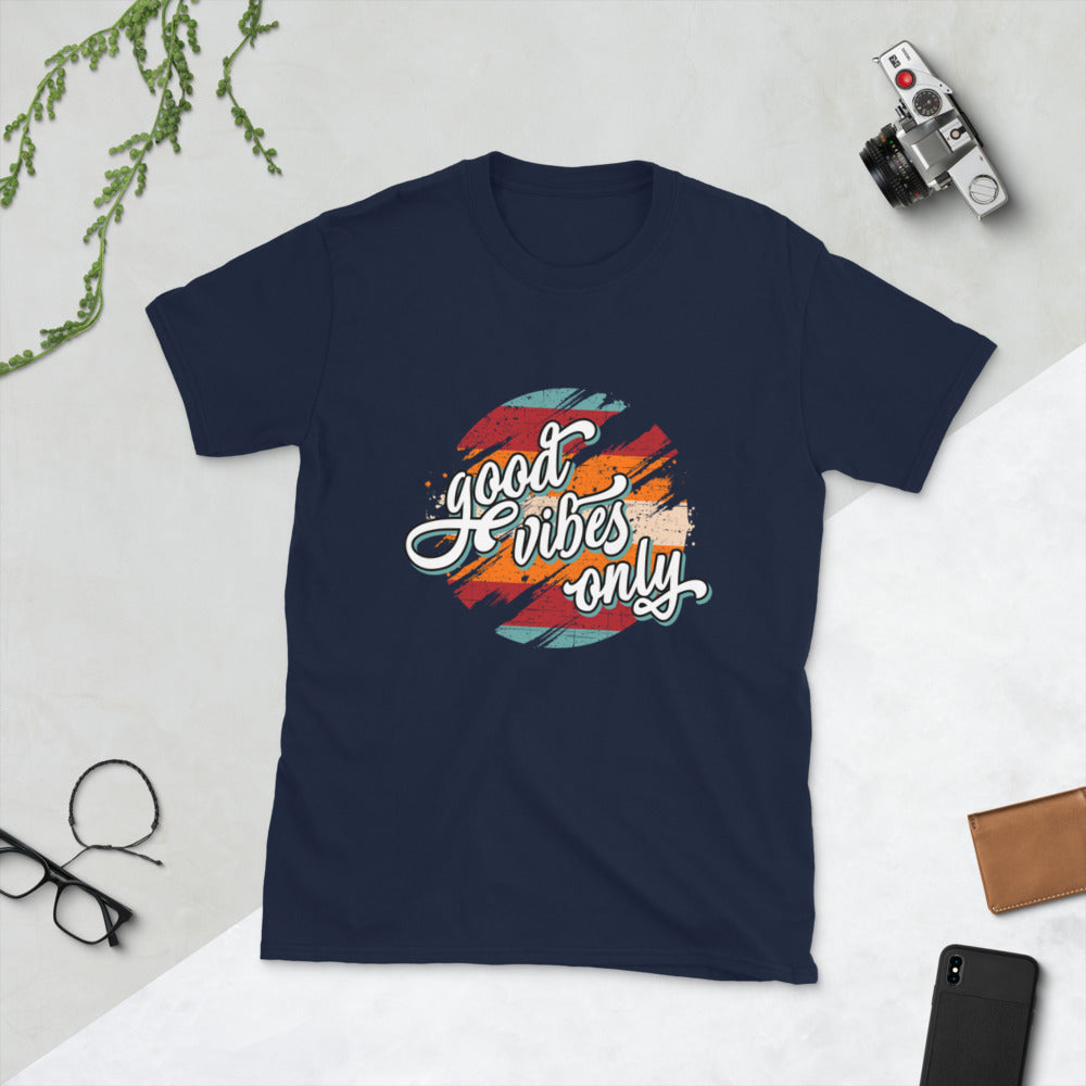 Good Vibes Only Short-Sleeve Unisex T-Shirt