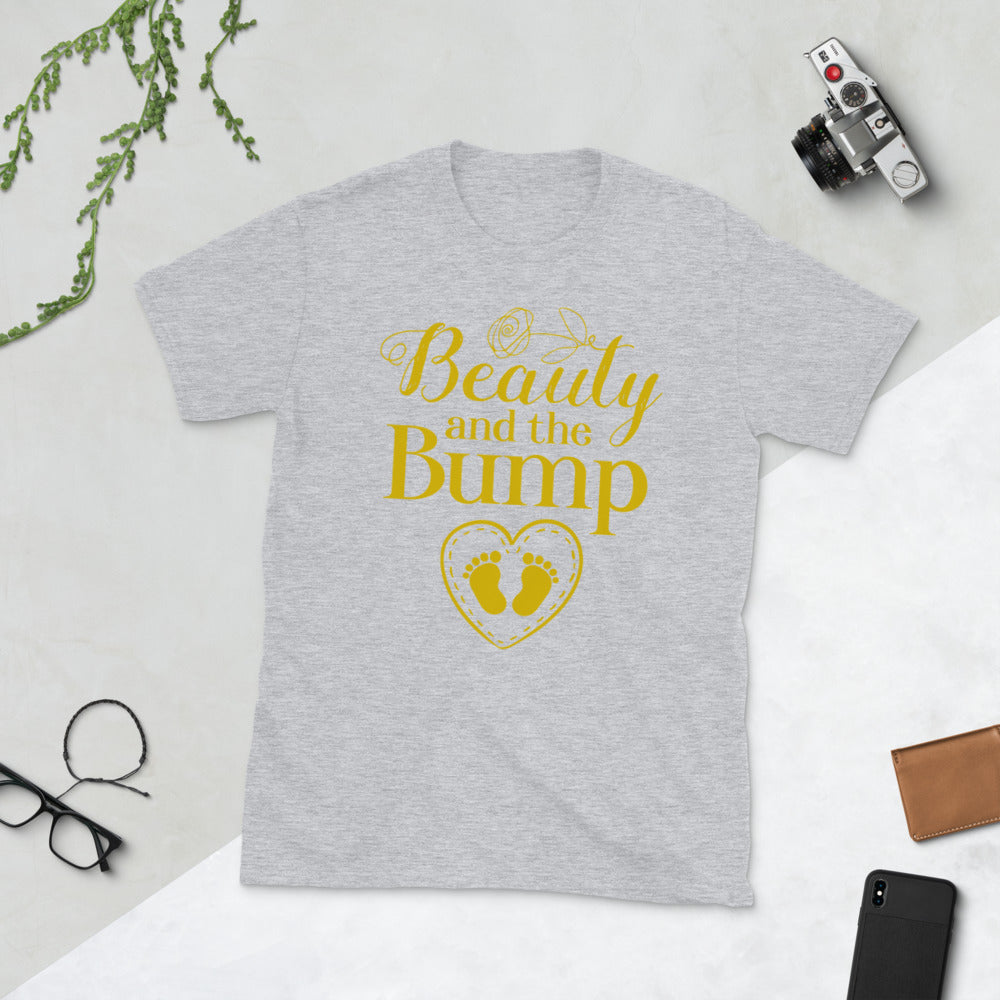 Beauty And The Bumb Short-Sleeve Unisex T-Shirt