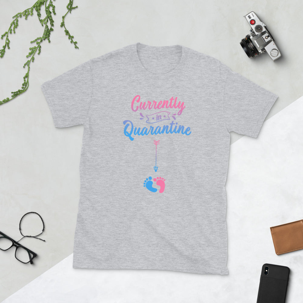 Currently In Quarantine Short-Sleeve Unisex T-Shirt