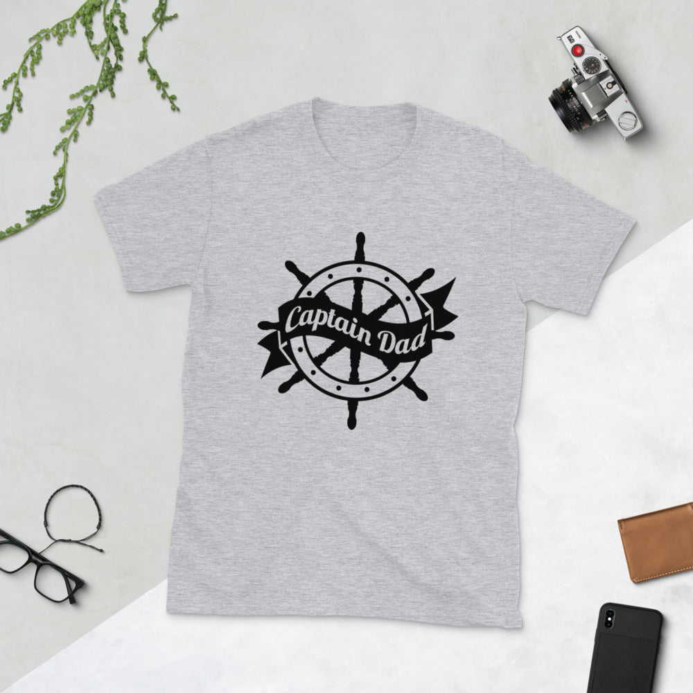 Captain Dad Short-Sleeve Unisex T-Shirt