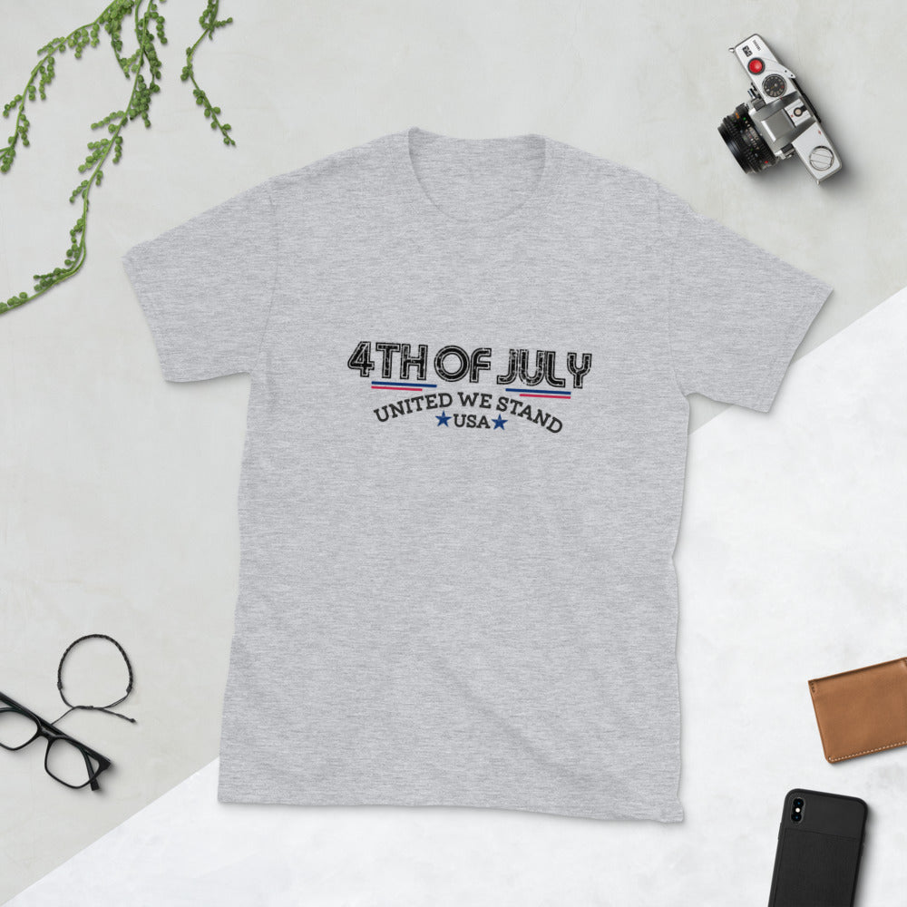 4th of July USA Short-Sleeve Unisex T-Shirt