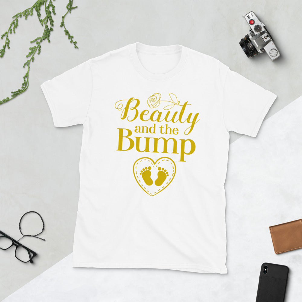 Beauty And The Bumb Short-Sleeve Unisex T-Shirt
