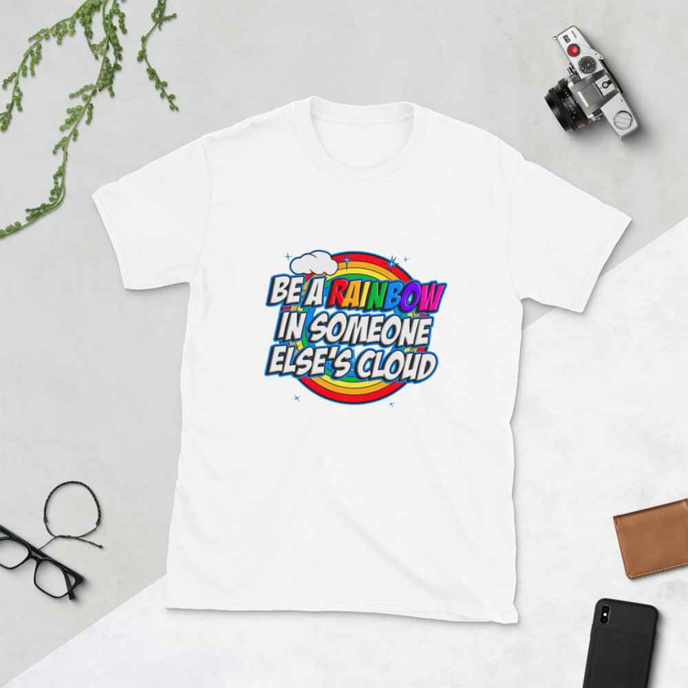 Be A Rainbow Short-Sleeve Unisex T-Shirt