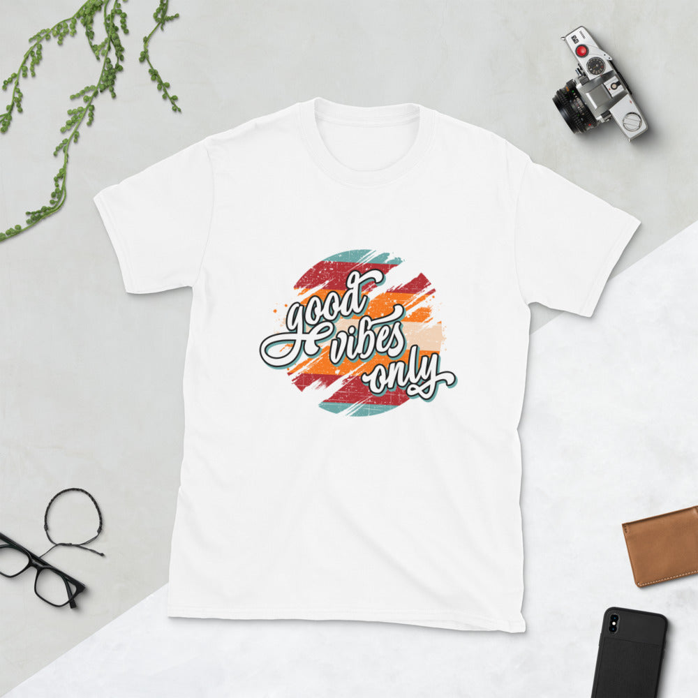 Good Vibes Only Short-Sleeve Unisex T-Shirt
