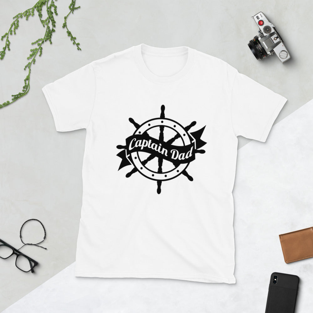 Captain Dad Short-Sleeve Unisex T-Shirt