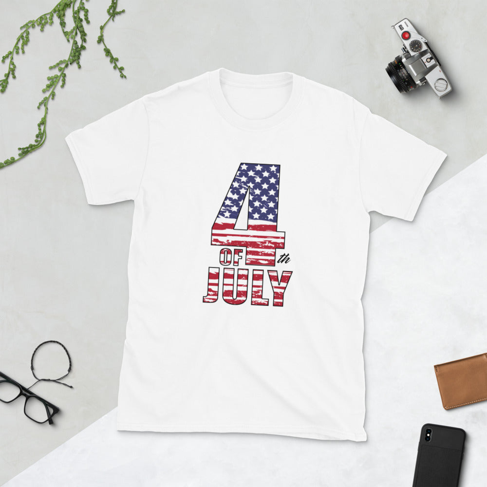 4th Of July Short-Sleeve Unisex T-Shirt