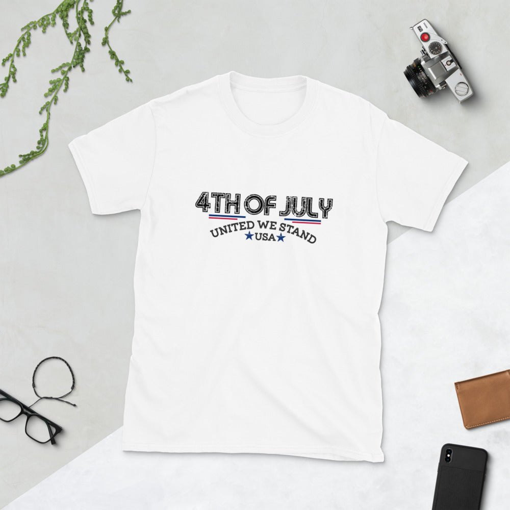 4th of July USA Short-Sleeve Unisex T-Shirt