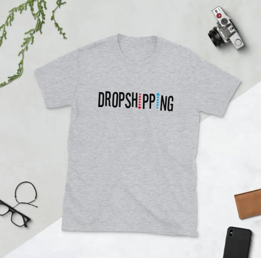 Dropshipping Short-Sleeve Unisex T-Shirt, Ships to US only