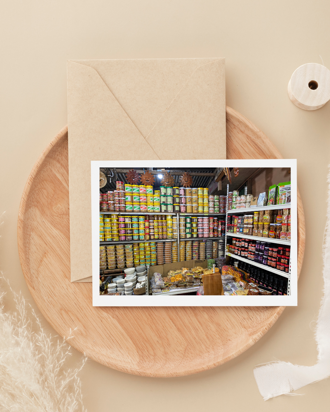 Baguio Pasalubong Craft - 8 Blank Photo Cards, 5x7", Blank Cards, Tourist, Balikbayan, Holiday, Special Occasion, Cards