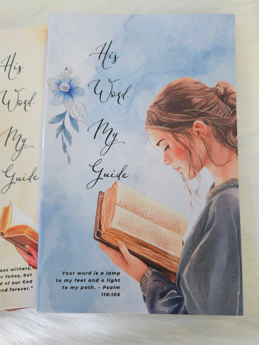 His Word My Guide Notepad (40 Pages) | Christian Stationery for Prayer, Devotions & Journaling