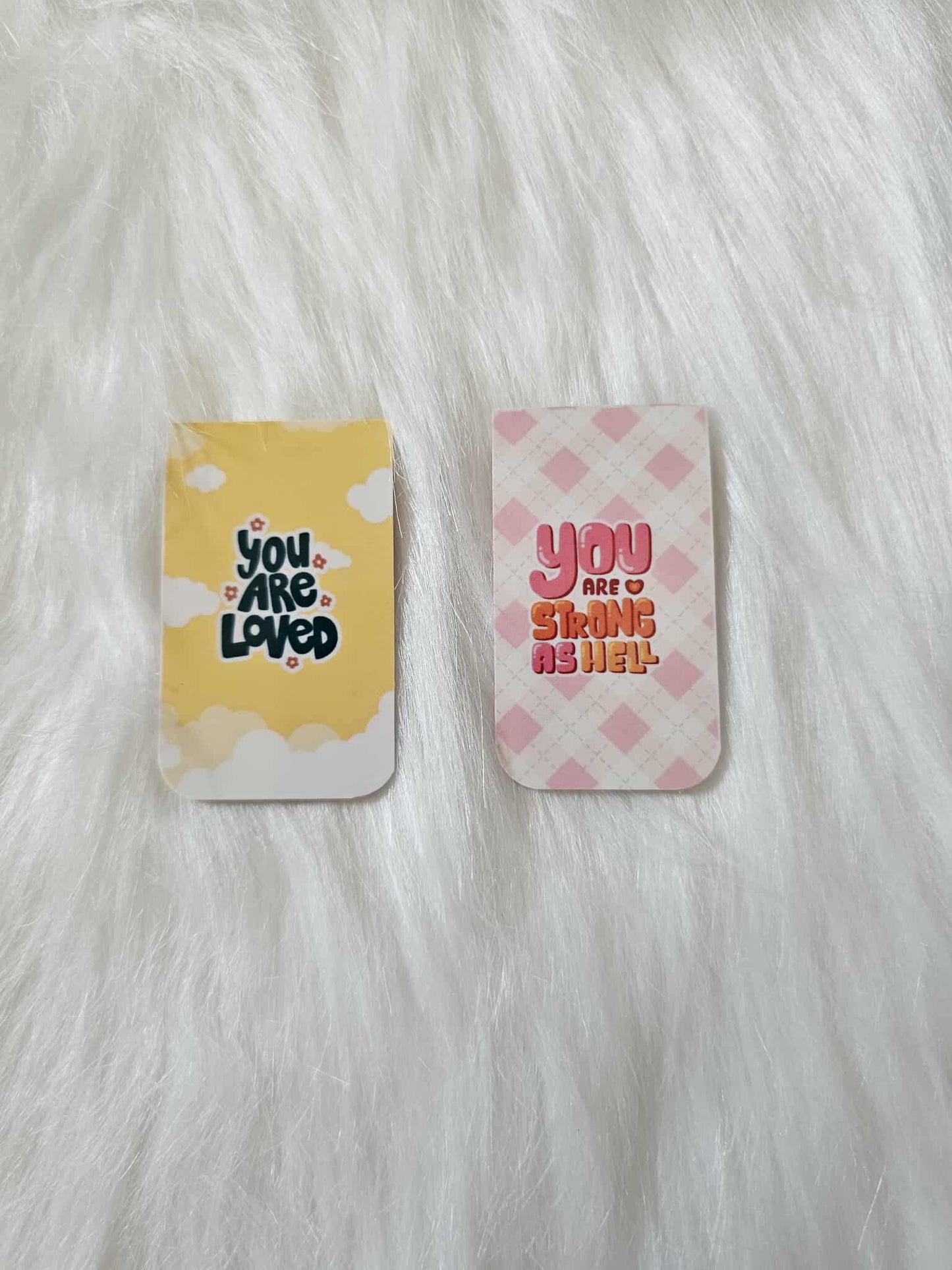 Christian Magnetic Bookmark | Encouraging Bible Verse for Journals & Books