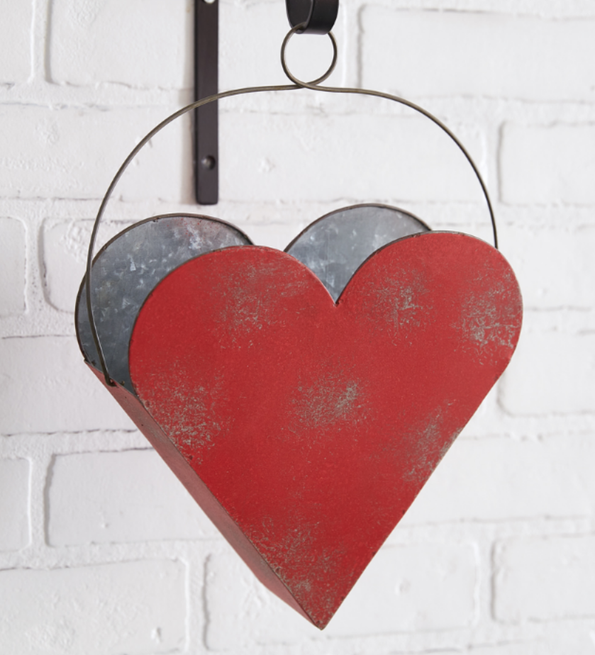 Hanging Heart Planter