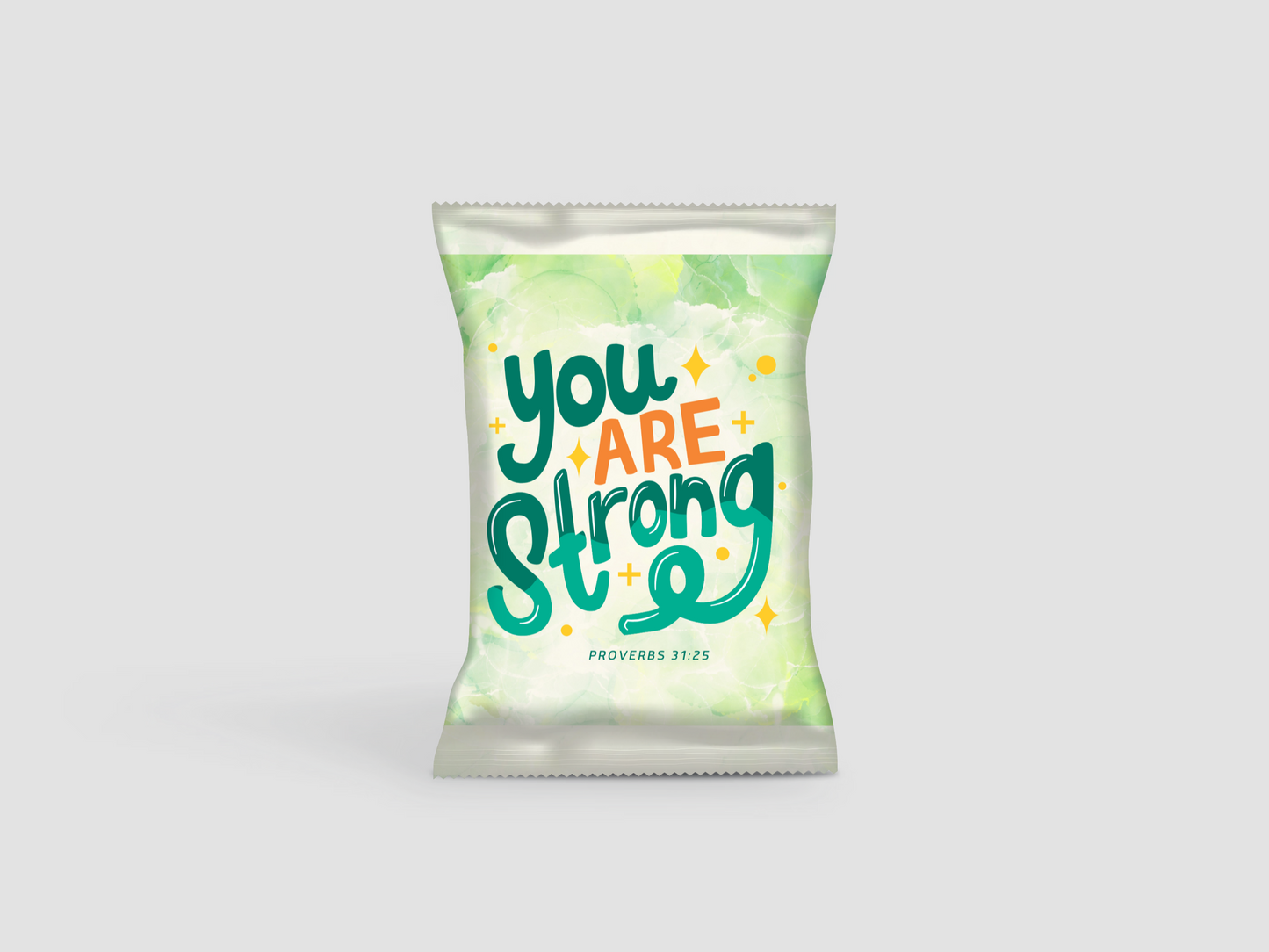 Chip Bag Evangelism Template – Printable Digital Download, Christian Party Favor, Outreach Wrapper Design