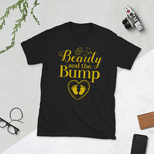 Beauty And The Bumb Short-Sleeve Unisex T-Shirt