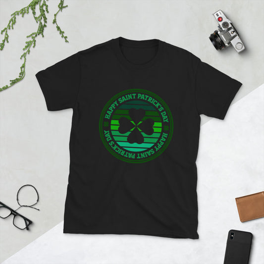 Happy Saint Patrick's Day Short-Sleeve Unisex T-Shirt