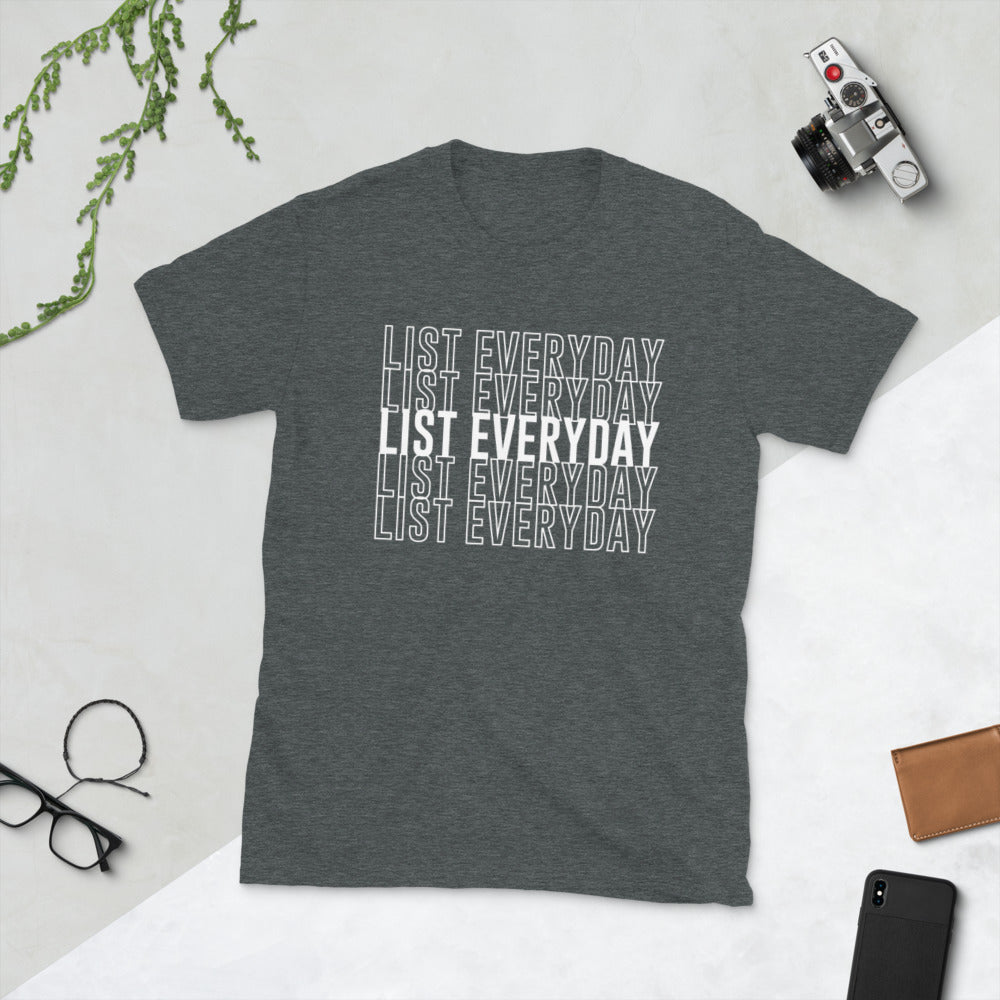 List Everyday Short-Sleeve Unisex T-Shirt