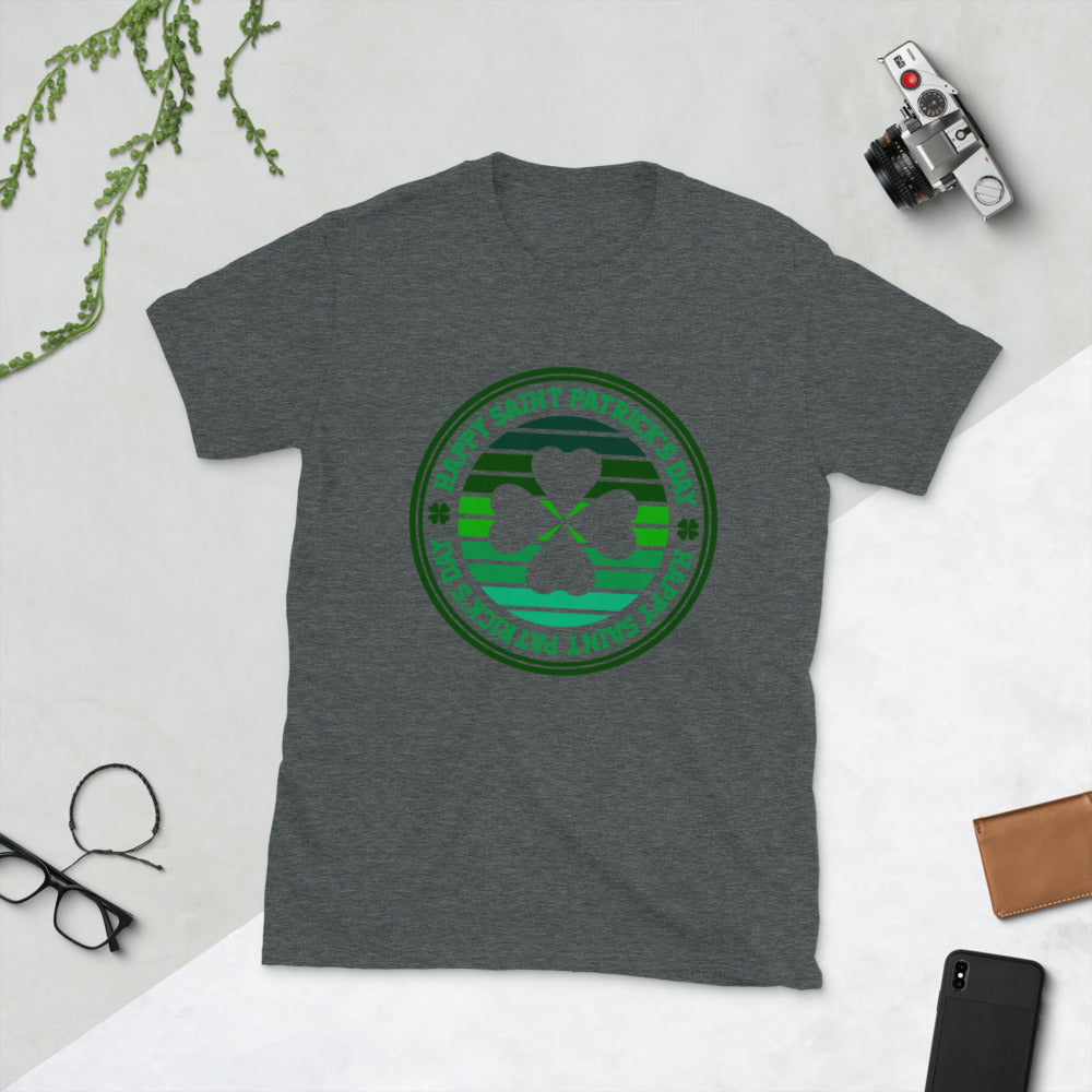 Happy Saint Patrick's Day Short-Sleeve Unisex T-Shirt