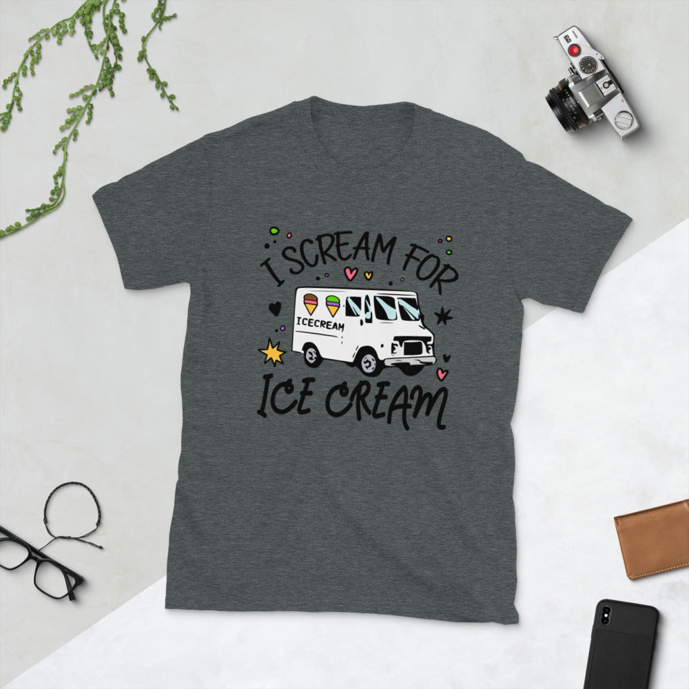 I Scream Short-Sleeve Unisex T-Shirt