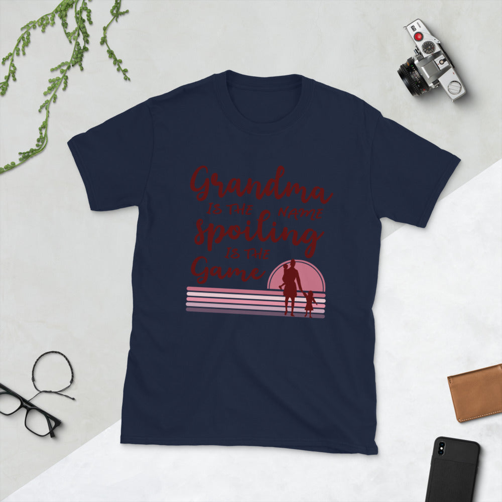 Grandma Is The Name Short-Sleeve Unisex T-Shirt