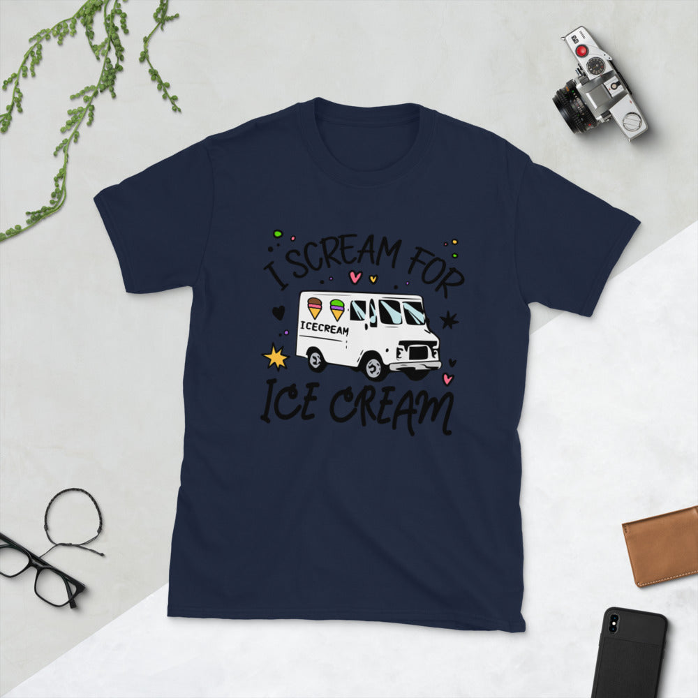 I Scream Short-Sleeve Unisex T-Shirt