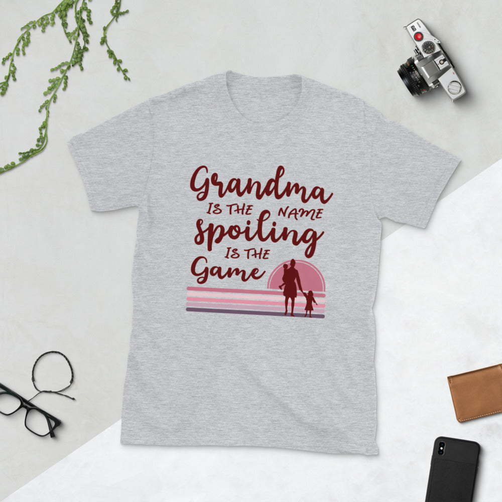 Grandma Is The Name Short-Sleeve Unisex T-Shirt