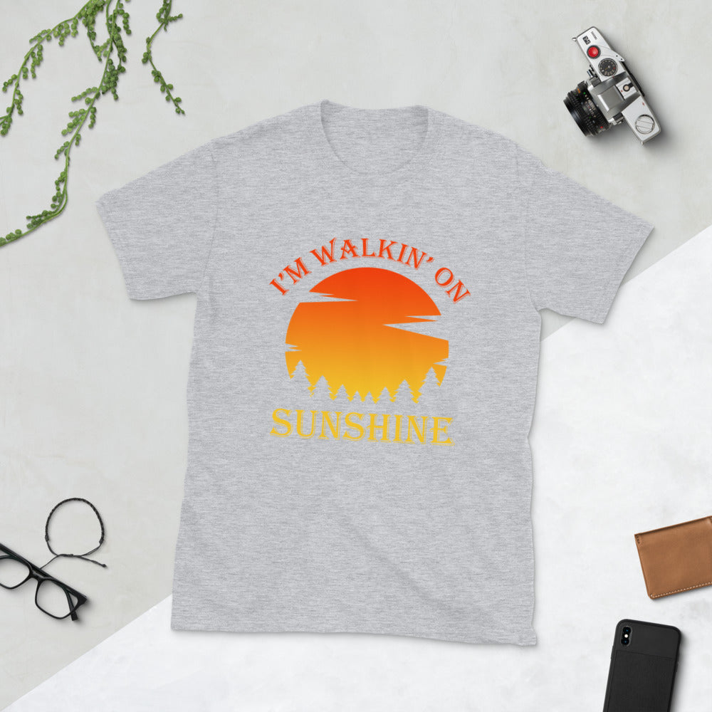 I'm Walking On Sunshine Short-Sleeve Unisex T-Shirt