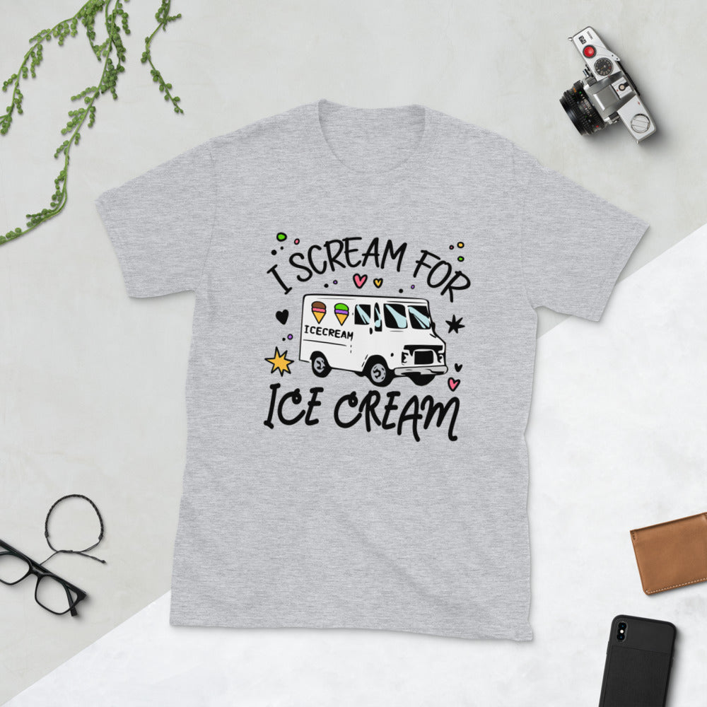 I Scream Short-Sleeve Unisex T-Shirt