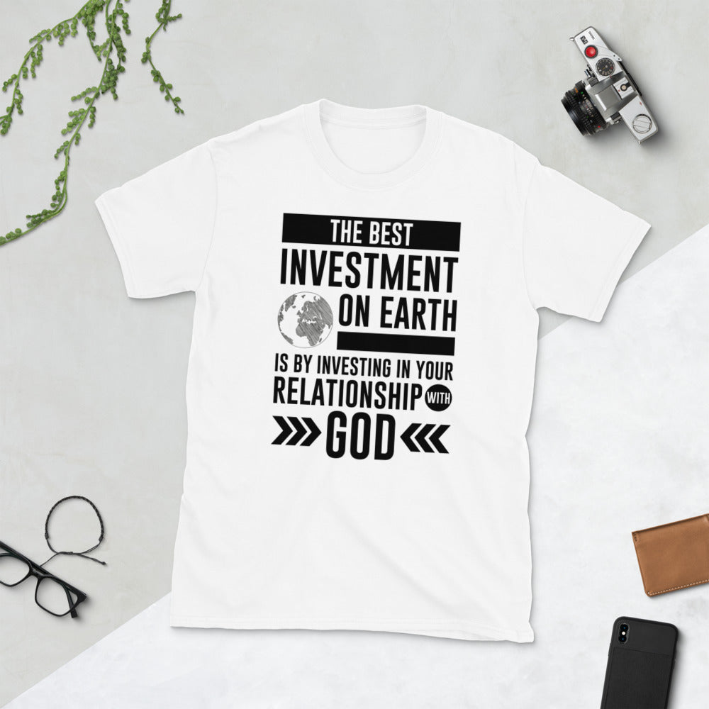 The Best Investment Of The Eart Short-Sleeve Unisex T-Shirt