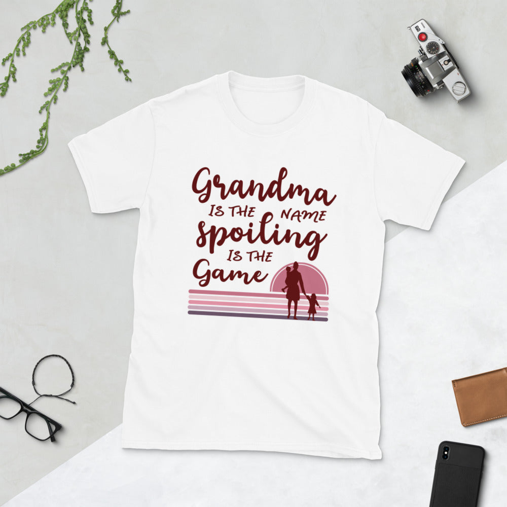 Grandma Is The Name Short-Sleeve Unisex T-Shirt