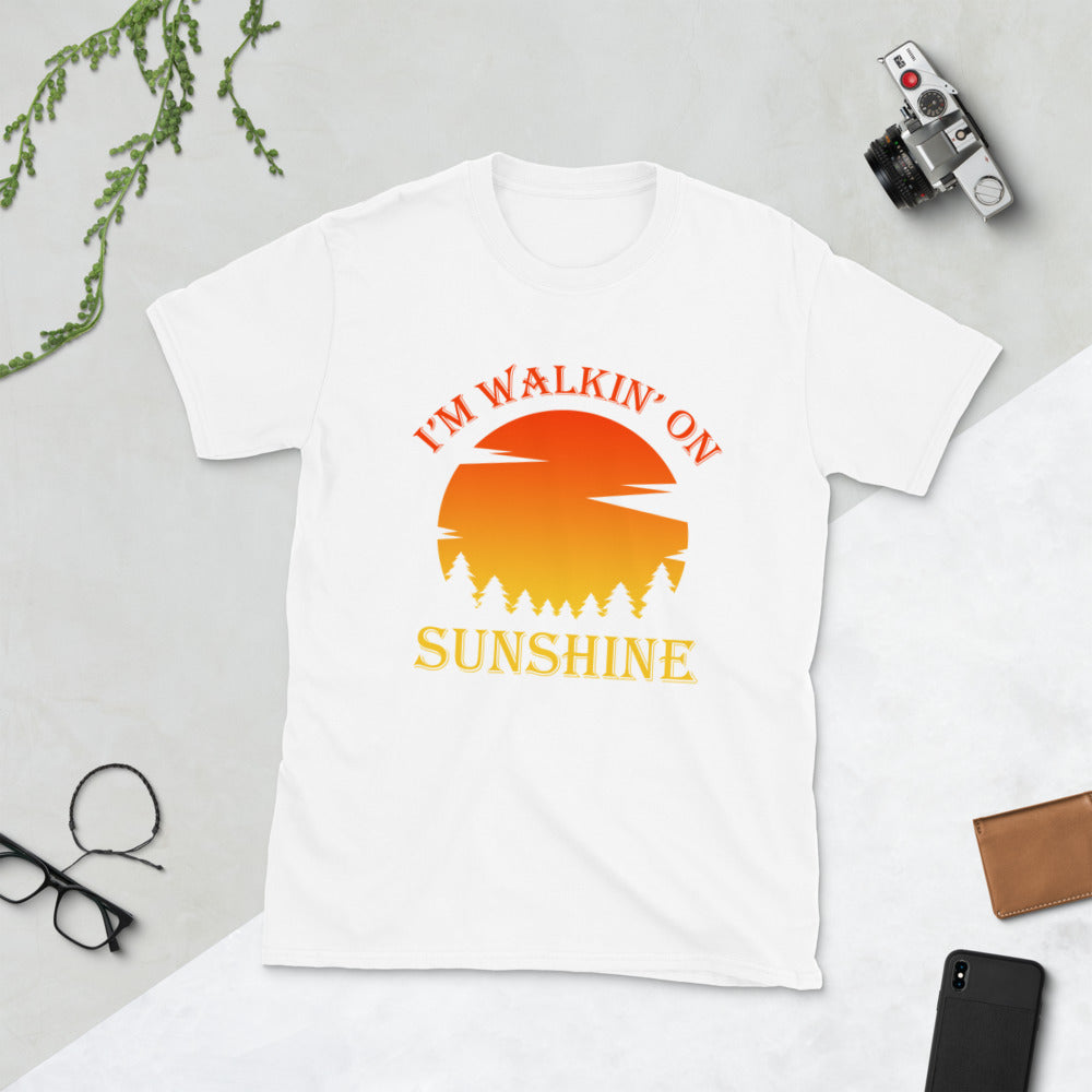 I'm Walking On Sunshine Short-Sleeve Unisex T-Shirt